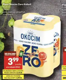 Delikatesy Centrum Piwo Okocim Zero Kalorii oferta
