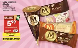 Delikatesy Centrum Lody Magnum Algida 100-120 ml 49,92-59,90 zł/l wybrane rodzaje oferta