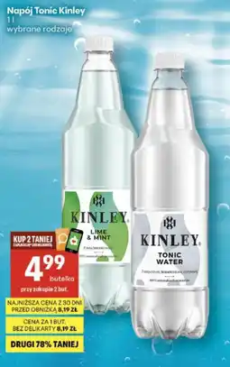 Delikatesy Centrum Napój Tonic Kinley oferta