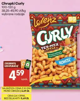 Delikatesy Centrum Chrupki Curly oferta