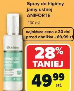 Carrefour Market Spray do higieny jamy ustnej ANIFORTE oferta