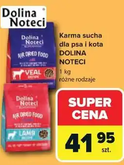 Carrefour Karma sucha dla psa i kota DOLINA NOTECI 1 kg różne rodzaje oferta