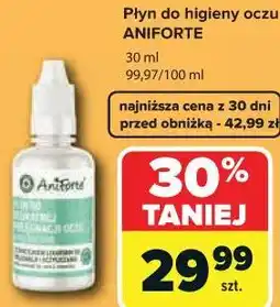 Carrefour Market Płyn do higieny oczu ANIFORTE oferta