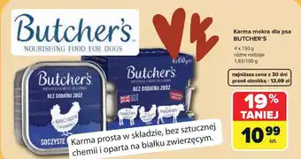 Karma mokra dla psa BUTCHER'S 4 x 150 g różne rodzaje