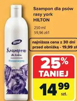Carrefour Market Szampon dla psów rasy york HILTON oferta