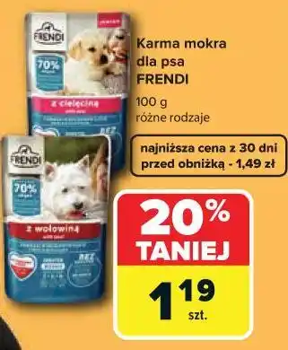 Karma mokra dla psa FRENDI