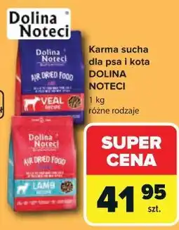 Carrefour Market Karma sucha dla psa i kota DOLINA NOTECI oferta