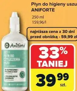 Carrefour Market Płyn do higieny uszu ANIFORTE oferta