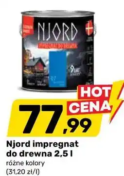 Bricomarche Njord impregnat do drewna oferta