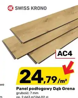 Bricomarche Panel podłogowy Dąb Grena oferta
