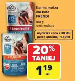 Carrefour Karma mokra dla kota FRENDI oferta