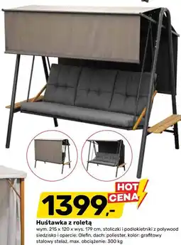 Bricomarche Huśtawka z roletą oferta