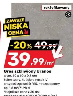 Bricomarche Gres szkliwiony Uranos oferta