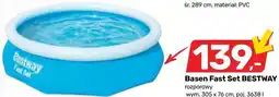 Bricomarche Basen Fast Set BESTWAY rozporowy oferta