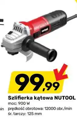 Bricomarche Szlifierka kątowa NUTOOL oferta