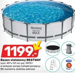 Bricomarche Basen stelażowy BESTWAY oferta