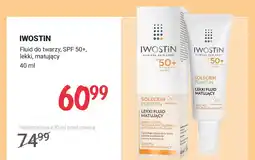 Rossmann Fluid do twarzy Iwostin Solecrin Purritin SPF 50+ lekki matujący oferta
