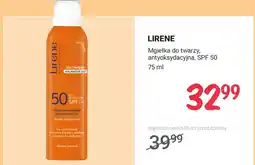 Rossmann Mgiełka do twarzy Lirene antyoksydacyjna SPF 50 oferta