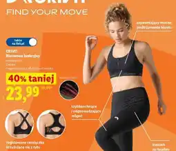 Lidl CRIVIT Biustonosz funkcyjny oferta