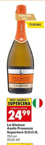 Biedronka La Gioiosa Asolo Prosecco Superiore D.O.C.G oferta
