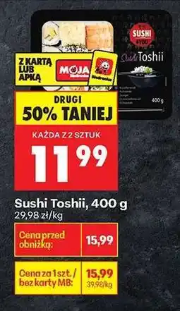 Biedronka Sushi Toshii 400 g oferta