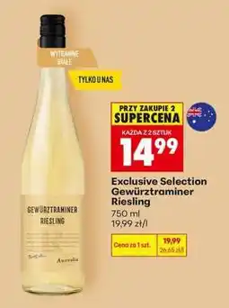 Biedronka Exclusive Selection Gewürztraminer Riesling oferta