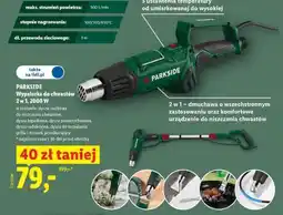 Lidl PARKSIDE Wypalarka do chwastów 2 w 1, 2000 W oferta