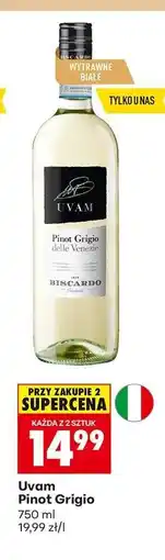 Biedronka UVAM PINOT GRIGIO oferta