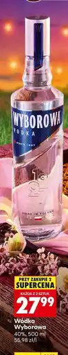 Biedronka Wódka Wyborowa oferta