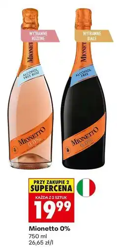 Biedronka Mionetto 0% oferta