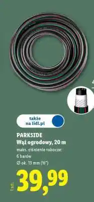 Lidl PARKSIDE Wąż ogrodowy, 20 m oferta
