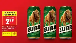 Biedronka Piwo Żubr Jasne Pełne, 500 ml oferta