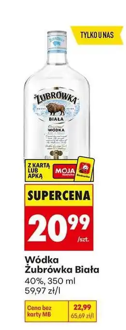 Wódka Żubrówka Biała