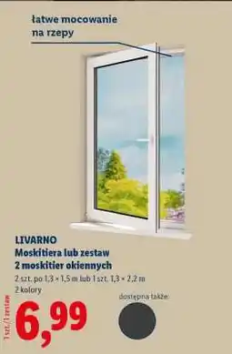 Lidl LIVARNO Moskitiery oferta