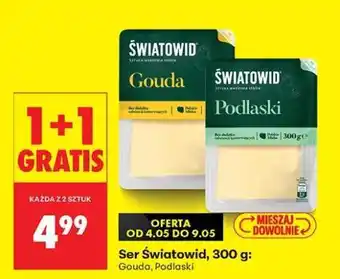 Biedronka Ser Światowid, 300 g oferta