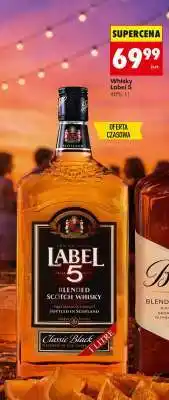 Biedronka Whisky Label 5 oferta