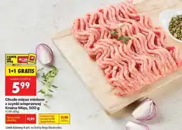 Biedronka Chude mięso mielone z szynki wieprzowej Kraina Mies , 500 g oferta
