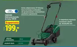 Lidl PARKSIDE Elektryczna kosiarka do trawy, 1300 W oferta