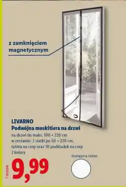 Lidl LIVARNO Podwójna moskitiera na drzwi oferta