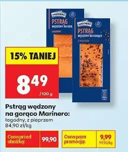 Biedronka Pstrąg wędzony na gorąco Marinero oferta