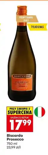 Biedronka Biscardo Prosecco oferta