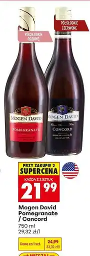 Biedronka Mogen David Pomegranate / Concord oferta