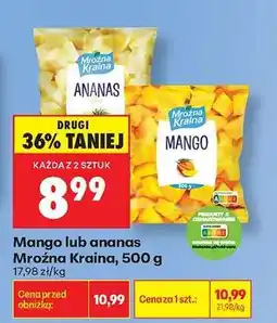 Biedronka Mango lub ananas Mroźna Kraina, 500 g oferta
