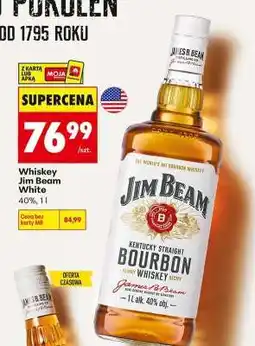 Biedronka WHISKEY JIM BEAM WHITE oferta