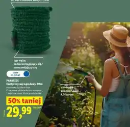 Lidl PARKSIDE Elastyczny wąż ogrodowy, 30 m oferta