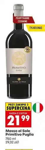 Biedronka Masso al Sole Primitivo Puglia oferta