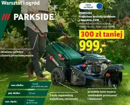 Lidl PARKSIDE Trójkołowa kosiarka spalinowa z napędem oferta