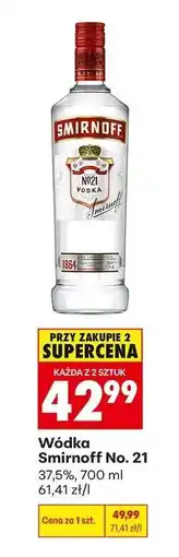 Biedronka Wódka Smirnoff No. 21 oferta