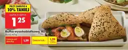 Biedronka Bułka wysokobiałkowa 80 g oferta