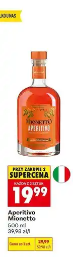 Biedronka Aperitivo Mionetto oferta